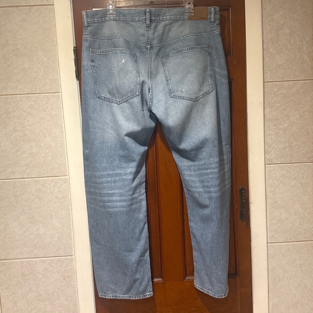 MADEWELL- The Dean Easy Straight Jean - Picture 7 of 8